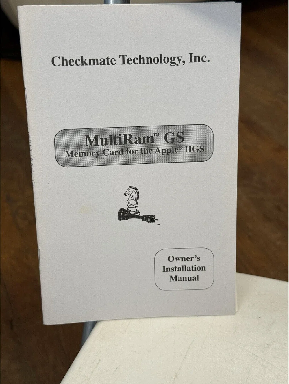 Checkmate Technology Multi Ram Gs Memory Card For Apple Manual